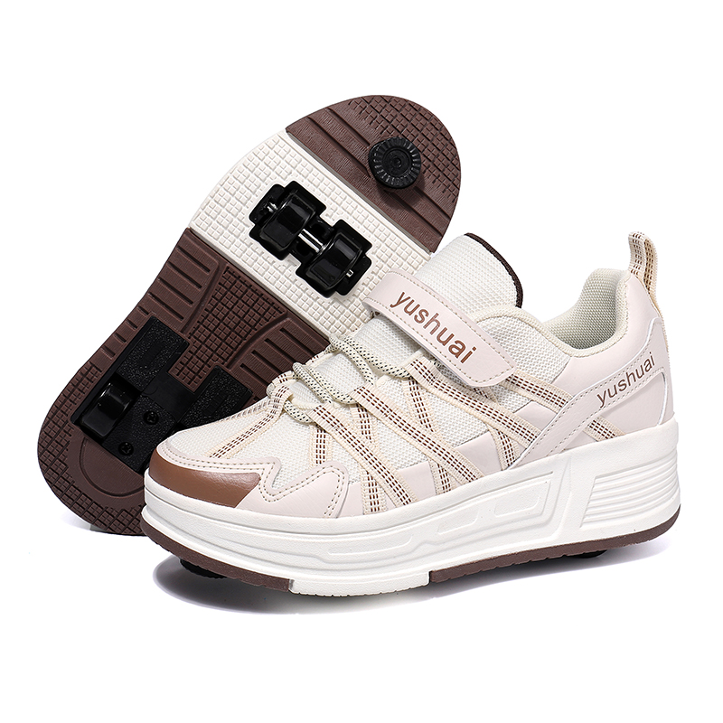 Running Shoes - Tênis de skate retrátil automático de