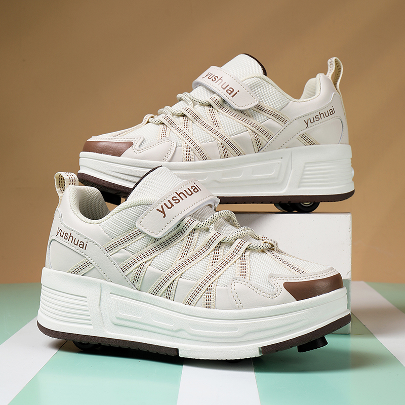 Tênis de skate retrátil automá - Running Shoes avaliação e preço