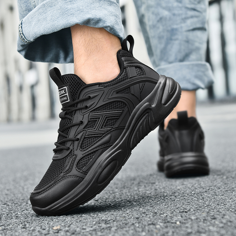 Tênis Masculinos Fashion Leves - Breathable Mesh Athletic Shoes avaliação e preço