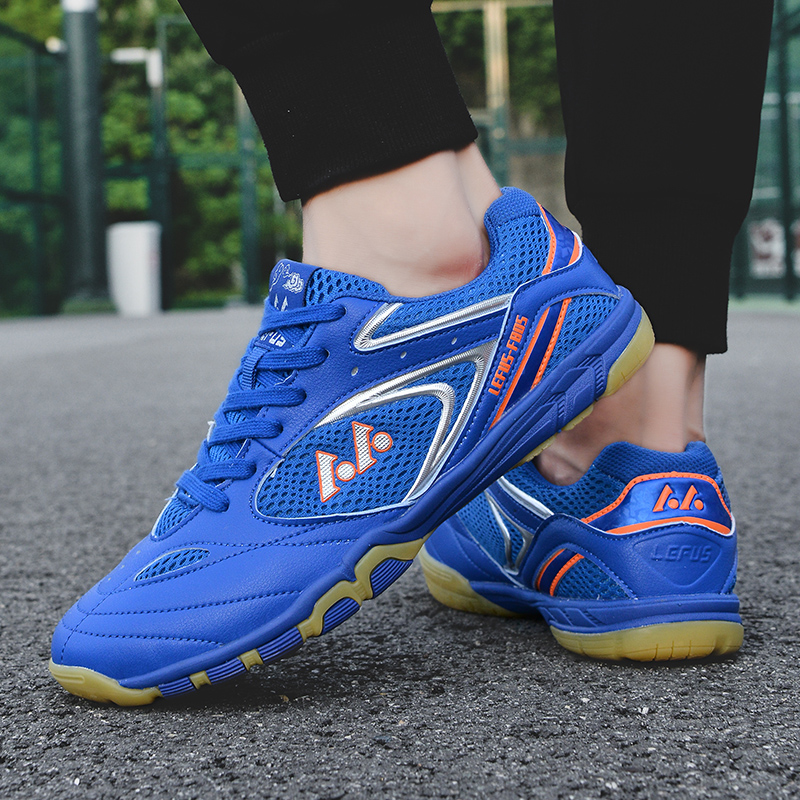Homens mulheres esporte badmin - Shock Absorbing Gym Trainers avaliação e preço